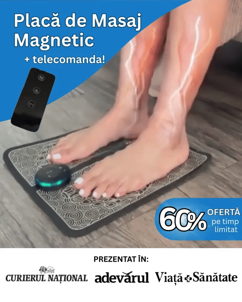 Placă de Masaj Magnetic BineStar™ + Telecomandă