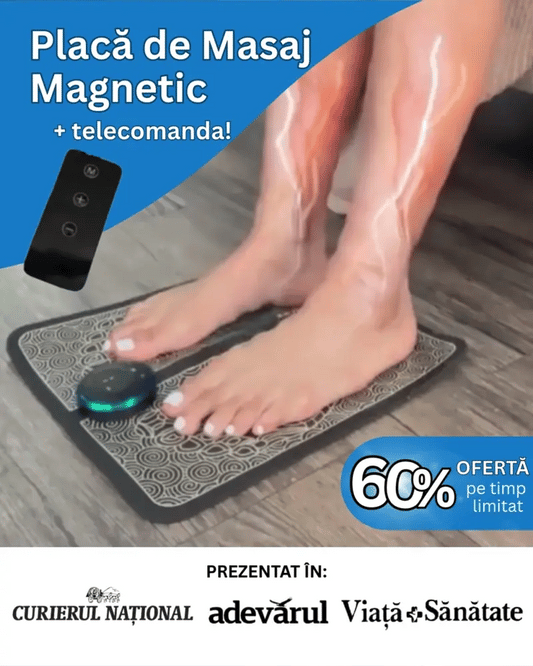 Placă de Masaj Magnetic BineStar™ + Telecomandă